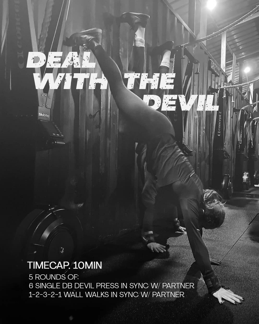 Renegade 7 social media graphic for HYROX conditioning event