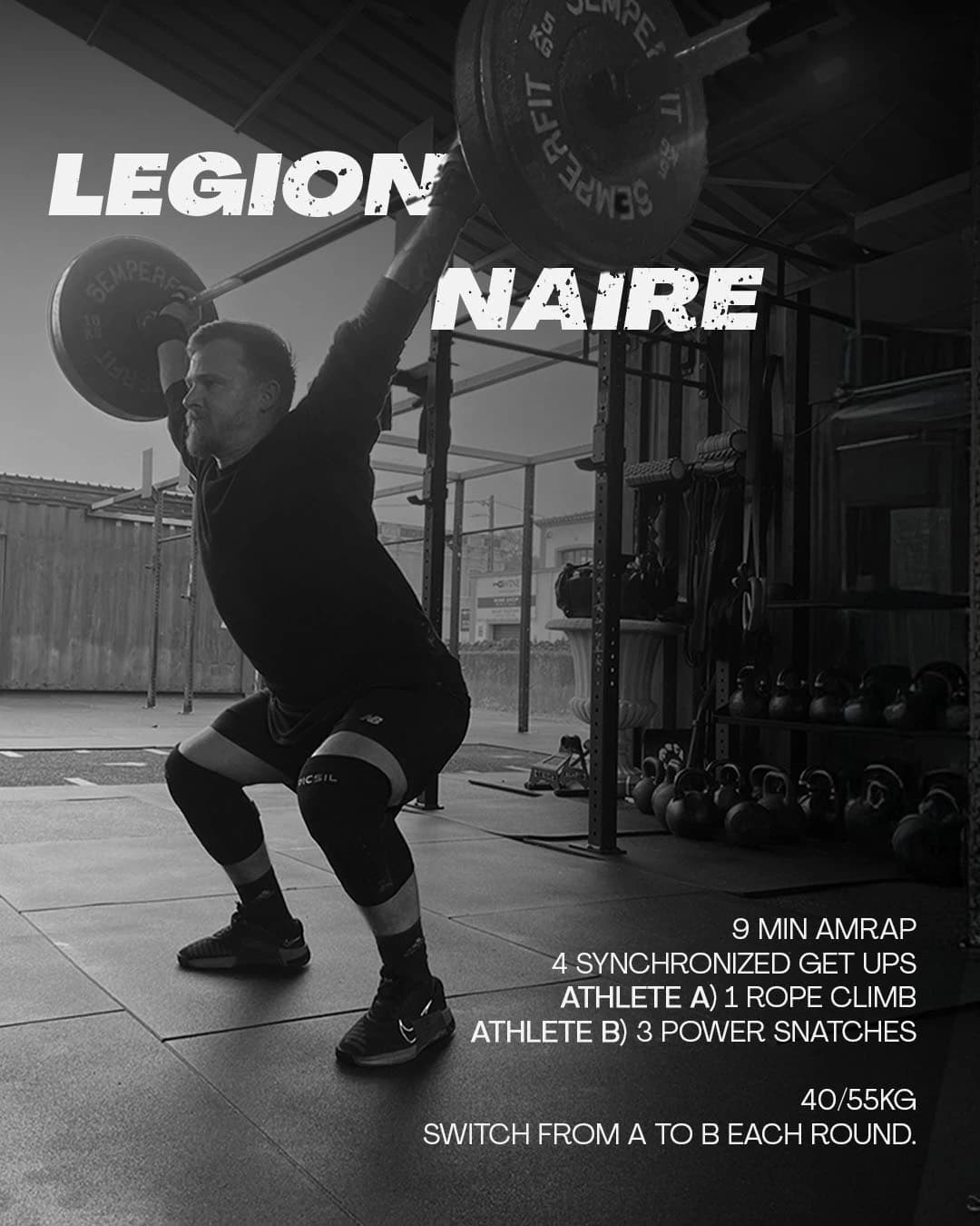 Renegade 7 social media poster highlighting strength and endurance challenge